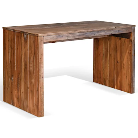 Rustic Desk with Distressed Finish